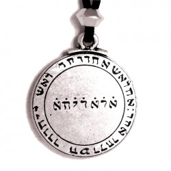 Pentacle of Solomon Talisman Pewter Necklace