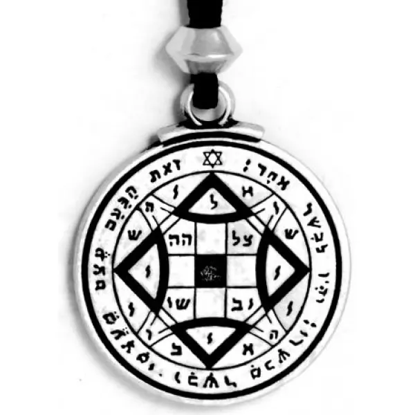 Attain Love Talisman Pewter Amulet Necklace