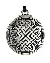 Celtic Love Knot Pewter Necklace