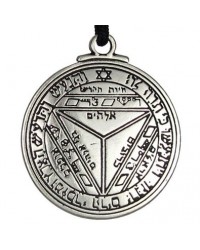 Talisman of Saturn for Success Pewter Necklace