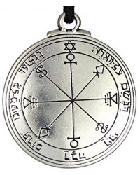 Talisman of the Moon for Intuitive Dreams Pewter Pendant