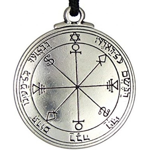 Talisman of the Moon for Intuitive Dreams Pewter Pendant