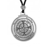 Talisman for Honor and Riches Pewter Pendant