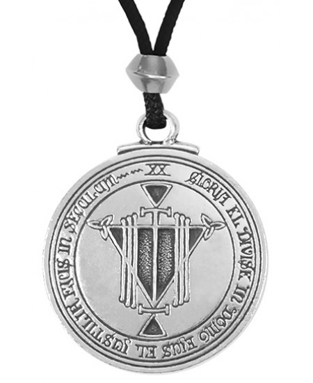 Talisman for Honor and Riches Pewter Pendant