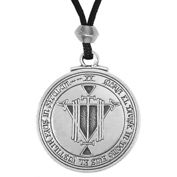 Talisman for Honor and Riches Pewter Pendant