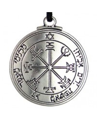 Talisman of Jupiter for Protection Pewter Necklace
