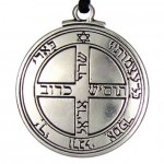 Talisman of Jupiter for Protection Pewter Necklace