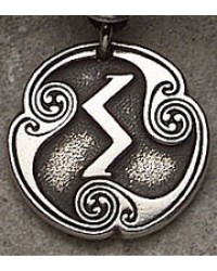 Sigel - Rune of the Sun Pewter Talisman