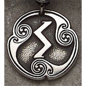 Sigel - Rune of the Sun Pewter Talisman