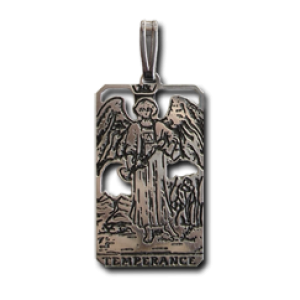 Temperance Small Tarot Pendant