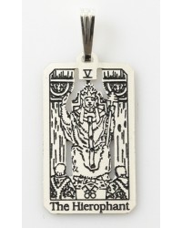 The Hierophant Small Tarot Pendant