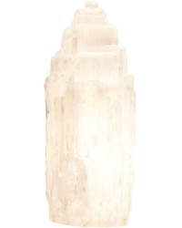 Selenite Natural Shape Small Electric Lamp