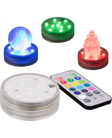 LED Waterproof Light Base with Remote