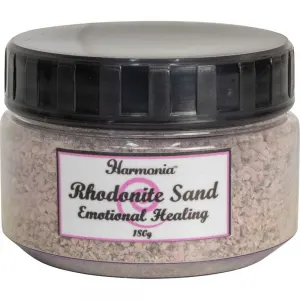 Rhodonite Gemstone Sand for Emotional Healing