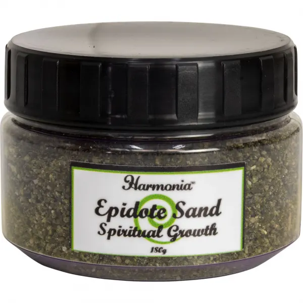 Epidote Gemstone Sand for Spiritual Growth