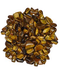 Tiger Eye Tumbled Stones - 1 Pound Bag