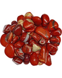 Red Jasper Tumbled Stones - 1 Pound Bag