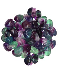 Fluorite Tumbled Stones - 1 Pound Bag