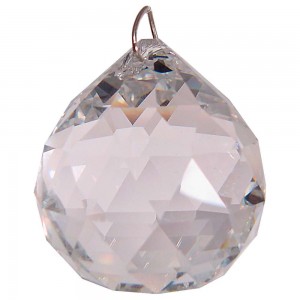 Crystal Prism Faceted Sphere