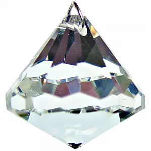 Crystal Prism Faceted Diamond