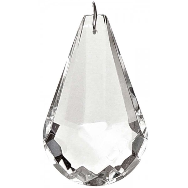 Crystal Prism Faceted Drop