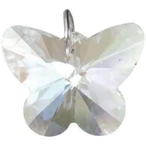 Crystal Prism Faceted Butterfly