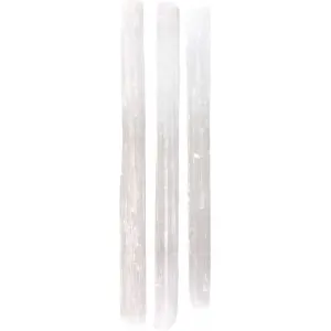 Selenite Rough Crystal Small Wands Pack of 5