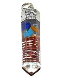 7 Chakras Orgone Pendant