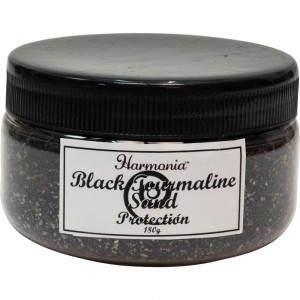 Black Tourmaline Gemstone Sand for Protection