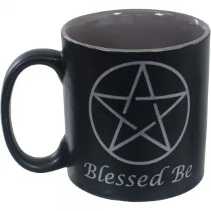 Blessed Be Pentacle Ceramic Mug