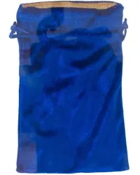 Blue Velvet Lined Pouch