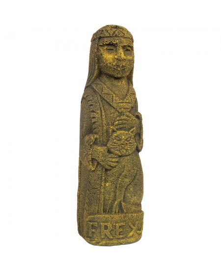 Freyja Norse Goddess Hand Carved Stone Statue