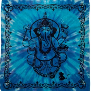 Ganesha Tie Dye Altar Cloth