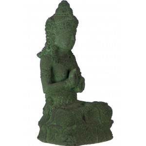 Green Tara Garden Statue in Volcanic Stone