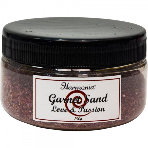 Garnet Gemstone Sand for Love & Passion