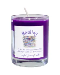 Healing Soy Glass Votive Spell Candle