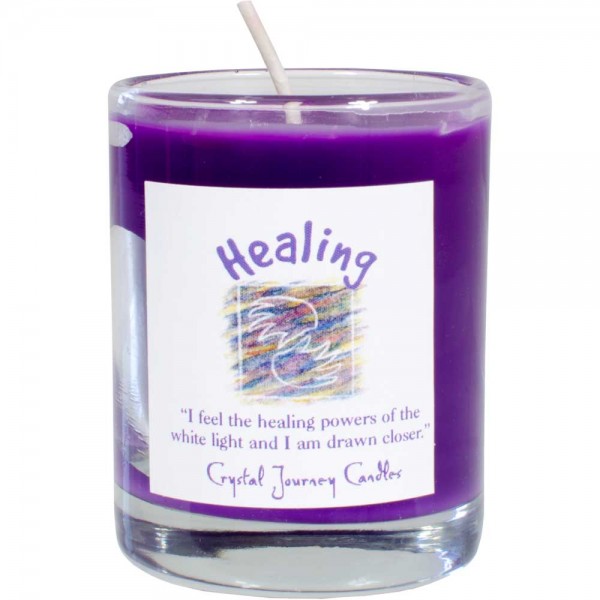 Healing Soy Glass Votive Spell Candle