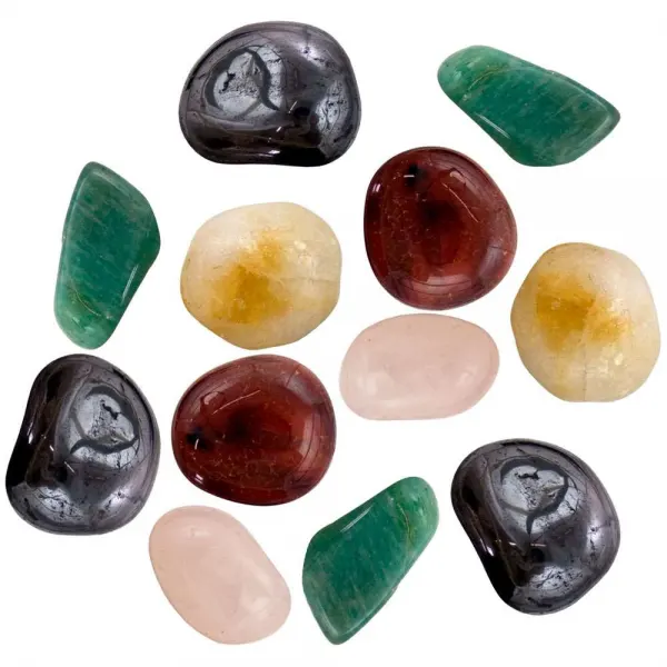 Assorted Tumbled Stones - 1 Pound Pack