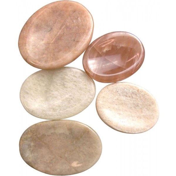 Moonstone Worry Stone