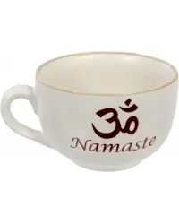 Namaste Om Cappuccino Cup