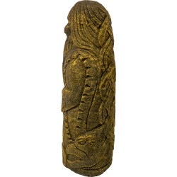 Odin Norse God Hand Carved Stone Statue