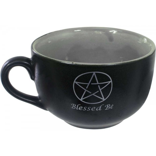 Blessed Be Pentacle Cappuccino Cup