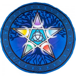 Pentacle Round Table Cover