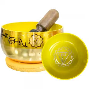 Solar Plexus Chakra Small Singing Bowl Set