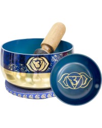 Third Eye Chakra Small Singing Bowl Set