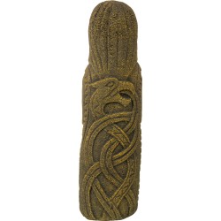 Thor Norse God Hand Carved Stone Statue