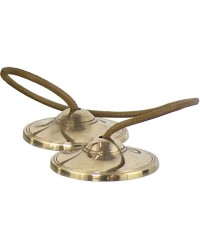 Tibetan Tingshas Plain Brass Chimes