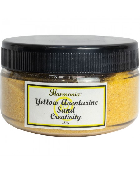 Yellow Aventurine Gemstone Sand for Compassion