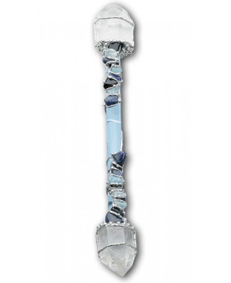 Clarity Large Crystal Wand
