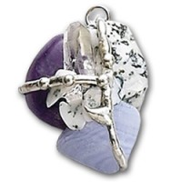 Inner Peace Gemstone Magical Amulet